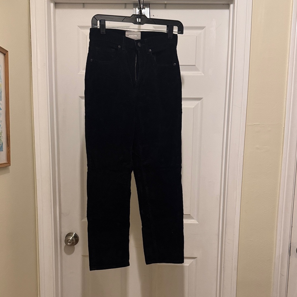 Everlane Women’s Black Corduroy Jeans